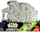 STAR WARS MILLENNIUM FALCON CARRY CASE WITH WEDGE ANTILLES ACTION FIGURES