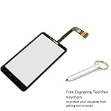 Verizon HTC Thunderbolt Touch Glass Screen Digitizer + Engraving Tool Keych ....