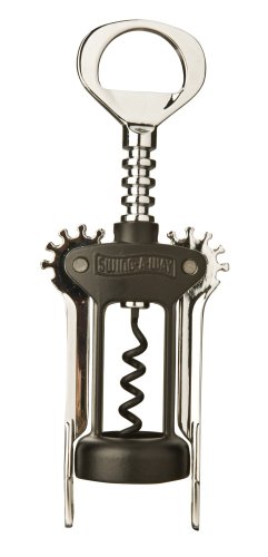 Amco Swing-A-Way 727BK Compact Corkscrew, Black