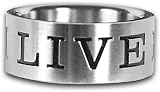 Metal Ring - Live For Him Stainless Steel