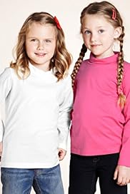 2 Pack Pure Cotton Roll Neck Assorted Tops