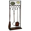 Oval Accent Fireplace Tools