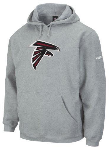 NFL Men's Atlanta Falcons Grey End Zone Playbook Hood (Grey, Medium)