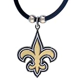 NFL New England Patriots Rubber Cord Logo Necklace