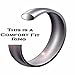 7mm 18K Gold Plated Wedding Ring Grade 5 Titanium Band Comfort Fit