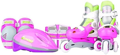 National Sporting Goods New Training Combo in Box - Pink/Green (1-4)