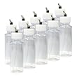 Master Airbrush&reg; Brand Box of 10-each TB-009 3.4-Ounce, (100cc) Plastic Bottles Jars Lid Adapter Dual-Action Siphon Feed Air Brush Depot Airbrushing Accessories, Works with Dual Action Master, Badger, Paasche Iwata Airbrushes