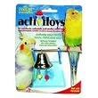 JW Pet Insight Activitoys Bell with Pendulot Bird Toy for Parakeets & Cockatiels