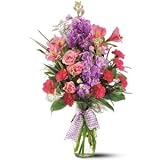 Fragrance Vase bouquet Rose and Carnation bouquet by Teleflora