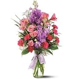 Fragrance Vase bouquet Rose and Carnation bouquet by Teleflora