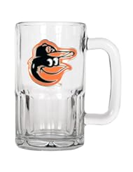 Sports: MLB Baltimore Orioles 20-Ounce Root Beer Style Mug - Primary Logo - Great American Products