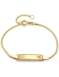 Curb chain diamond cut 9k gold