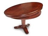 SEVEN Game Tables S106T 4-Foot SIX Slipover Dining Top (Mahogany)