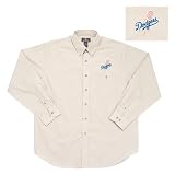 Los Angeles Dodgers MLB Matrix Button Down Shirt (Linen)