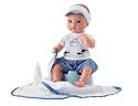 G&ouml;tz Puppenmanufaktur 0954012 - Aquini, 33 cm, Badebaby, Junge, mit Zubeh&ouml;r