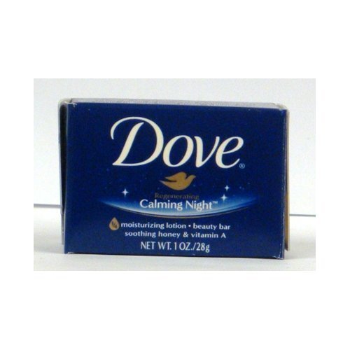 Dove Regenerating Calming Night Bar Soap, Travel Size 1 Oz (Pack of 12)
