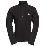 Dare2B Effie Ladies Mid Layer Fleece Ski Top - Black (Size 12)