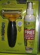 FURminator DeShedding Tool (MEDIUM) with FREE Shampoo