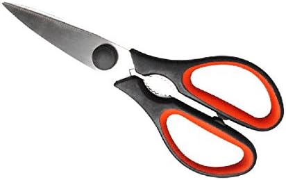 Good kitchen scissors - Brand new high quality - razors durable multi-purpose kitchen shears with large soft grip + Bonus recipes from the book Julia Child
