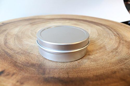 Flat Metal Tin 2oz W/SLIP TOP (15 Ct)