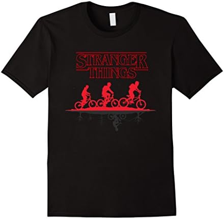 Men's Stranger T-Shirts Things XL Black