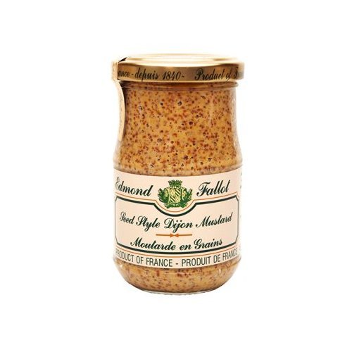 6 Fallot French Dijon old fashioned grain jar traditional mustard 7 oz jar ~lot of 6 jars,... by Dijon Mustards