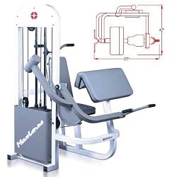 Maximus Fitness MX335 Bicep and Tricep Curl Exercise Machine