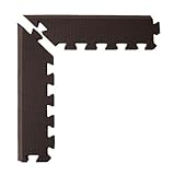 単品マット 厚み1.6cm チェンジマット専用 角マット (チョコ2枚)