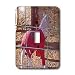 Jos Fauxtographee Realistic - Newborn Miniature Shetland Pony Baby In Red Sweatshirt to Keep Warm in Ivins, Utah - Light Switch Covers - single toggle switch