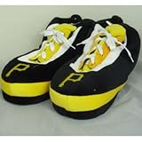 Pittsburgh Pirates MLB Wrapped Logo Plush Sneaker Slippers - XL