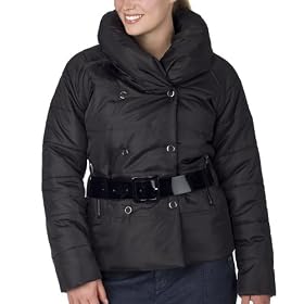 Mossimo® Black Plus Hip Length Puffer- Black