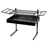 IMAGE OF NRS The Fire Pan Stove (with option for the Extra Grill) - Black Whole set up