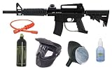 Refurbished JT Tactical Bronze Paintball Gun Package - Black