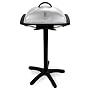 George Foreman GGR201RCDS Rectangular Indoor/Outdoor Electric Grill