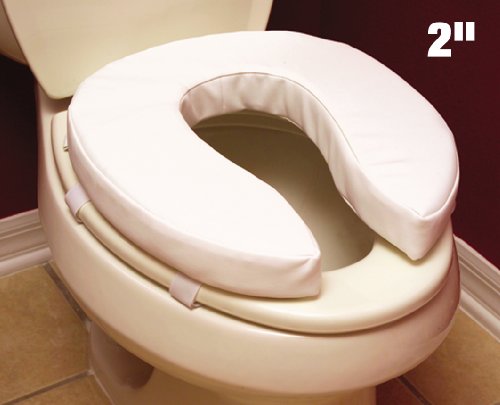 TOILET SEAT PADDED 2" B5070 1 per pack by ESSENTIAL MEDICAL ***