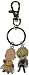 One Punch Man - SD Saitama & Genos Metal Keychain Anime Keychain