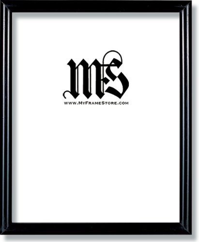 Cover image : Frame for Picture Photo Diploma or Poster, Solid Wood, Black, style #601