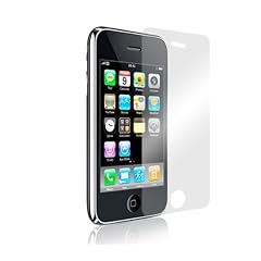 Incutex 3er Set: 3x Markenschutzfolie Screenprotector Schutz Folie Screen Protector Screenguard guard Protection Film f�r das iPhone 3G & 3Gs (klar) drei Schutzfolien durchsichtig