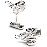 Cannon Cufflinks/Sterling Silver