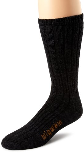 Wigwam Men's Merino Hiker Socks, Black, X-Large