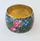 Handpainted Bangle Autumn Spray