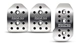 Sparco 03787BRI Grip Polished Pedal Kit