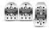 Sparco 03787BRI Grip Polished Pedal Kit