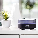 SpaRoom Aromamist Ultrasonic Essential Oil Diffuser and Mister Black, 1.3 Pound