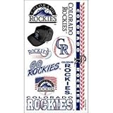 Colorado Rockies Temporary Tattoos (1 Sheet)