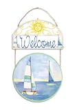 Outdoor Living : Kathy Hatch Sailing Collection Welcome Sign