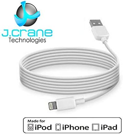 [Apple MFi Certified] 10ft USB to Lightning Charging Cable - Fast Charge, Sync and Data Transfer for All Apple Accessories and iOS Devices!