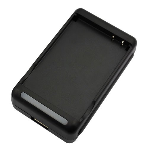 GTMax Black USB Wall Travel Spare Battery Charger with LED Light for Sprint HTC EVO 4G