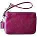 Coach Jeweltone Carriage Wristlet Wallet Case Bag for IPOD 43304 Raspberry Pink