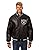 Oakland Raiders Men's Team Leather Jacket with Hand Crafted Leather Team Logos